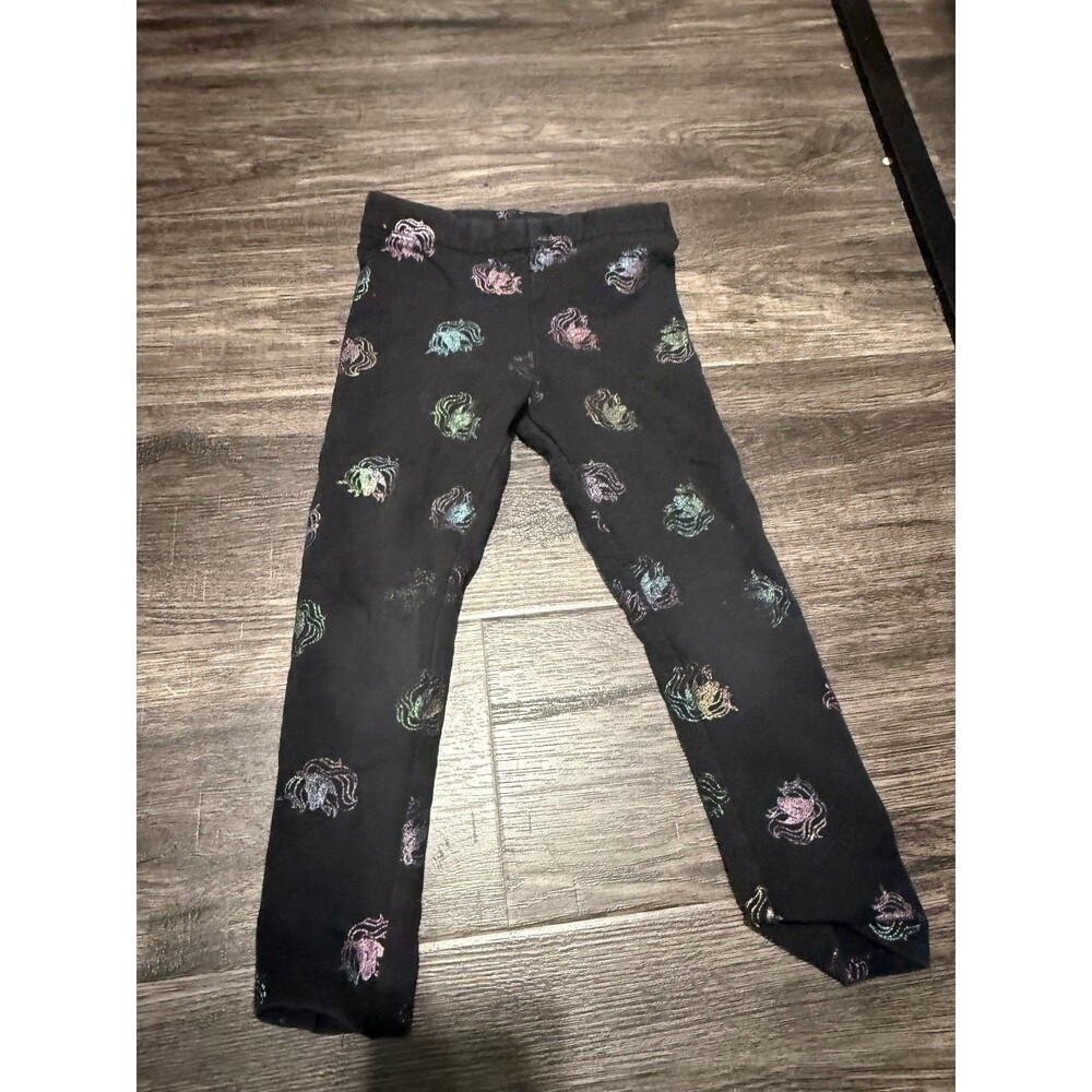 Black pants unicorn toddler 4T cheap deal sale